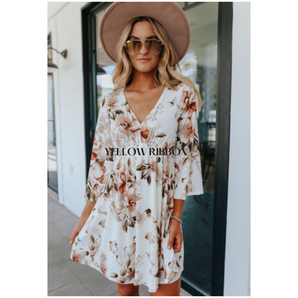 🆕 Boho Floral Dress - Picture 5 of 5